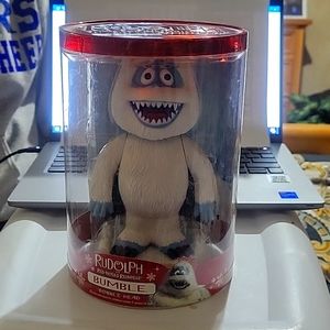New in box Funko Rudolph The Red-Nosed Reindeer "Bumble" Bobble Head